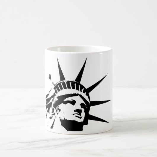Amerika-Freiheitsstatue Kaffeetasse (Mittel)