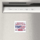 Amerika für Trump 2020 Magnet (In Situ (Geschirrspüler))