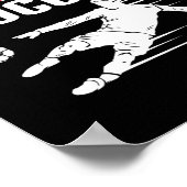 Amerika Fußballfans Jersey USA-Flagge Support Fuß Poster (Ecke)