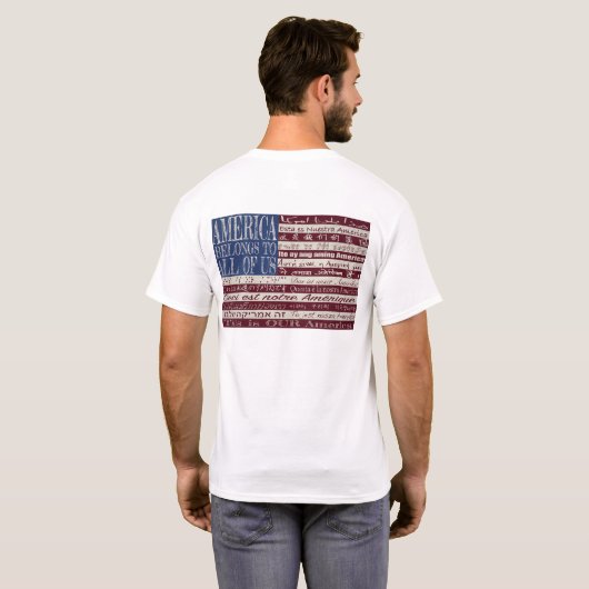 Amerika gehört allen uns T - Shirt (Schwarz voll)