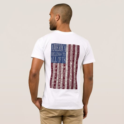 Amerika gehört allen uns T - Shirt (Schwarz voll)