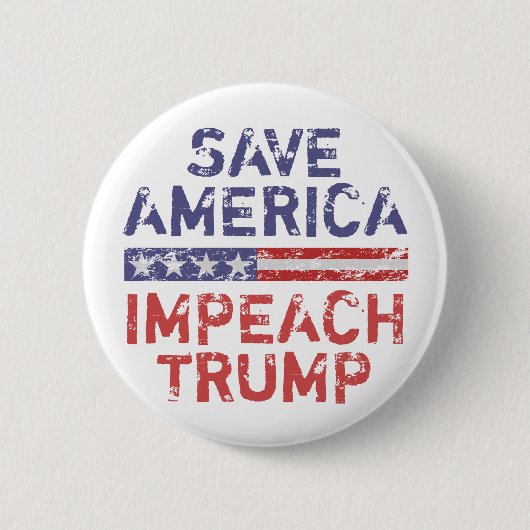Amerika gerettet, Trump beeindrucken Button (Vorderseite)