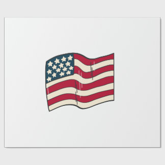 Amerika Geschenkpapier