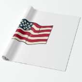 Amerika Geschenkpapier (Ungerollt)