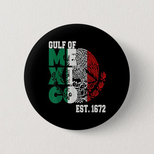 Amerika Golf Mexiko - Golf von Amerika 2025 Ret. Button (Vorderseite)
