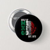 Amerika Golf Mexiko - Golf von Amerika 2025 Ret. Button (Vorne & Hinten)