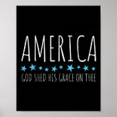 Amerika, Gott hat dir seine Gnade geschenkt Poster (Vorne)