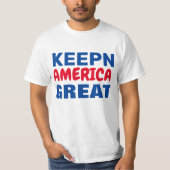Amerika groß halten T-Shirt (Vorderseite)
