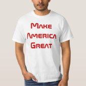 Amerika groß machen T-Shirt (Vorderseite)