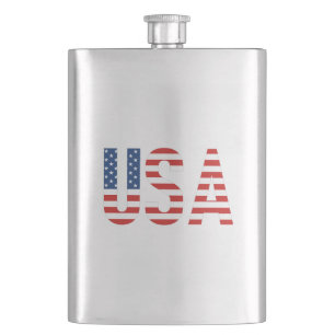 Amerika großartig, USA Flachmann
