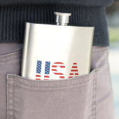 Amerika großartig, USA Flachmann (Beispiel)
