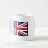 Amerika Großbritannien Kaffeetasse (Vorderseite Links)