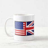 Amerika Großbritannien Kaffeetasse (Links)