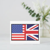 Amerika Großbritannien Postkarte (Stehend Vorderseite)