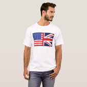 Amerika Großbritannien T-Shirt (Vorne ganz)