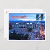 Amerika - Guatemala - Guatemala-Stadt - Postkarte (Vorne/Hinten)