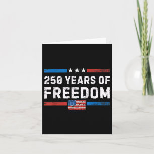 Amerika - Halbjahrstag 4. Juli 2026 - 250 Jahre Karte