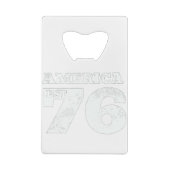 Amerika hat 1776 patriotisch geldbeutel flaschenöffner (Rückseite)