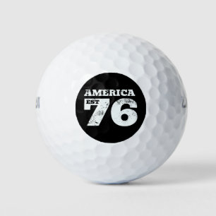 Amerika hat 1776 patriotisch golfball