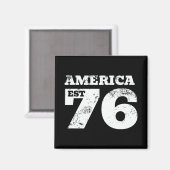 Amerika hat 1776 patriotisch magnet (Vorderseite/Rückseite)