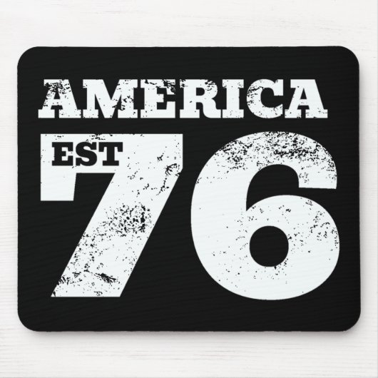 Amerika hat 1776 patriotisch mousepad (Vorne)