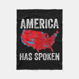 Amerika hat gesprochen Wahlplan von 2024 können Si Fleecedecke