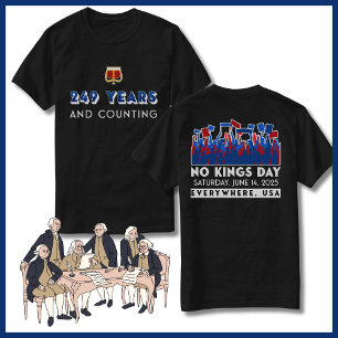 Amerika Hat Keinen König Protesttag 2025 T-Shirt