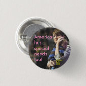 Amerika hat speziellen Bedarf auch: McCain/Palin Button (Vorne & Hinten)