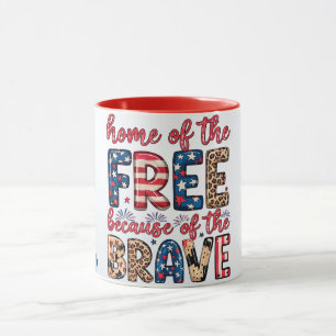 amerika heimat der freien tasse