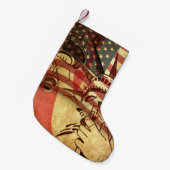 Amerika, Hintergrund Kleiner Weihnachtsstrumpf (Vorderansicht (hängend))