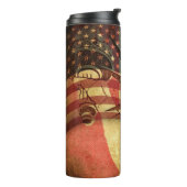 Amerika, Hintergrund Thermosbecher (Nach links gedreht)
