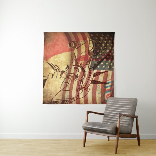 Amerika, Hintergrund Wandteppich (Beispiel (Horizontal))