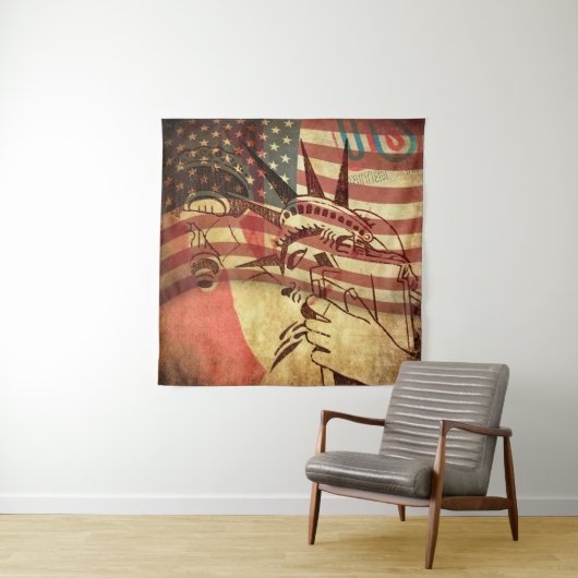 Amerika, Hintergrund Wandteppich (Beispiel)