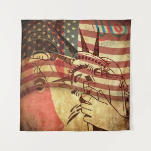 Amerika, Hintergrund Wandteppich