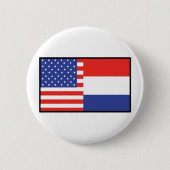 Amerika Holland Button (Vorderseite)