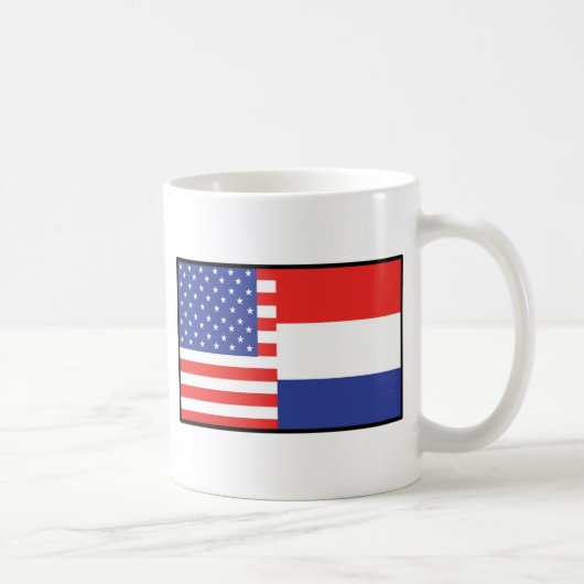 Amerika Holland Kaffeetasse (Rechts)