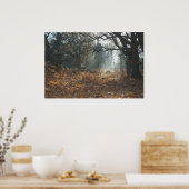 Amerika-Holz Poster (Küche)