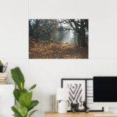 Amerika-Holz Poster (Heimbüro)