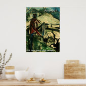 Amerika II Poster (Küche)