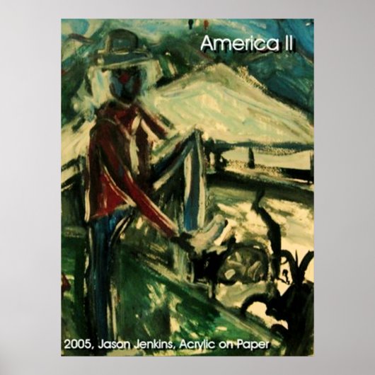 Amerika II Poster (Vorne)