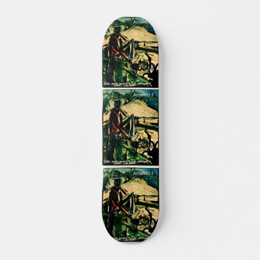 AMERIKA II SKATEBOARD (Vorne)