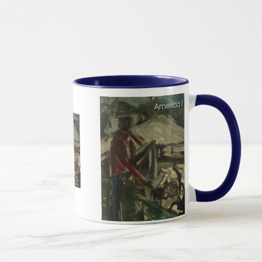 Amerika II Tasse (Rechts)