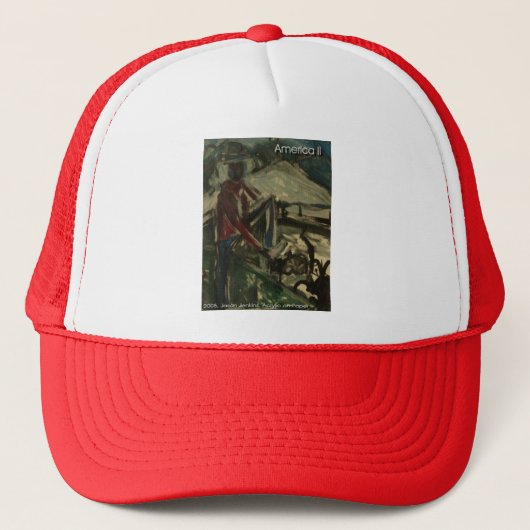 Amerika II Truckerkappe (Vorderseite)
