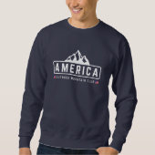 Amerika im Freien Sweatshirt (Vorderseite)