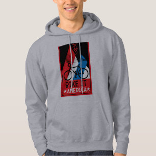 Amerika im Rad Hoodie