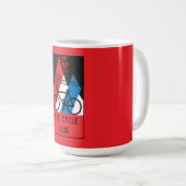 Amerika im Rad Kaffeetasse (VorderseiteRechts)