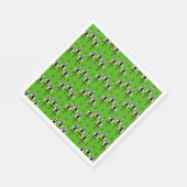 Amerika im Rad Serviette (Ecke)