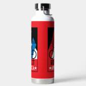 Amerika im Rad Trinkflasche (links)