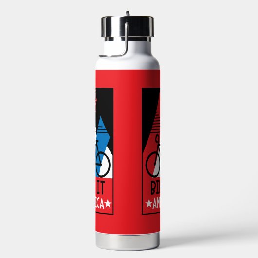 Amerika im Rad Trinkflasche (rechts)