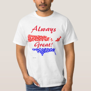 Amerika immer großartig! T-Shirt
